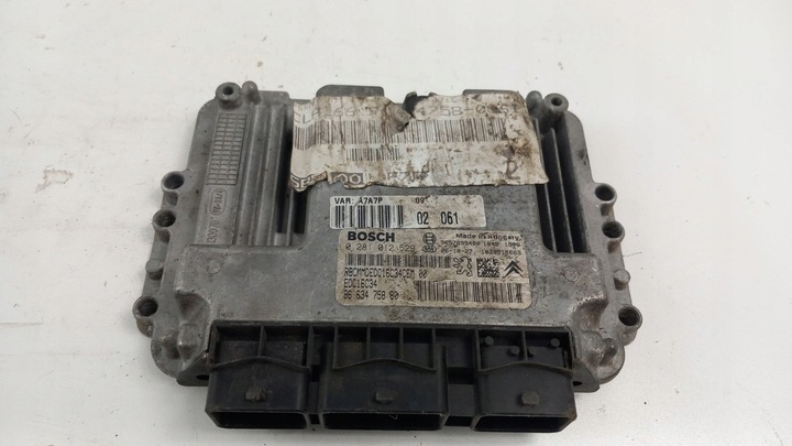 фото №1, Citroen 1.4 hdi блок управления 0281012529 9663475880