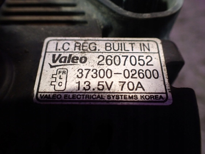 фото №8, Hyundai i10 i 07-09 1.1 66km генератор 3730002600 2607052