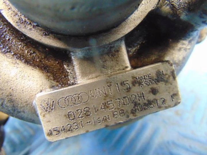 фото №9, Volkswagen passat b5 1.9d турбонагнітач 028145702h