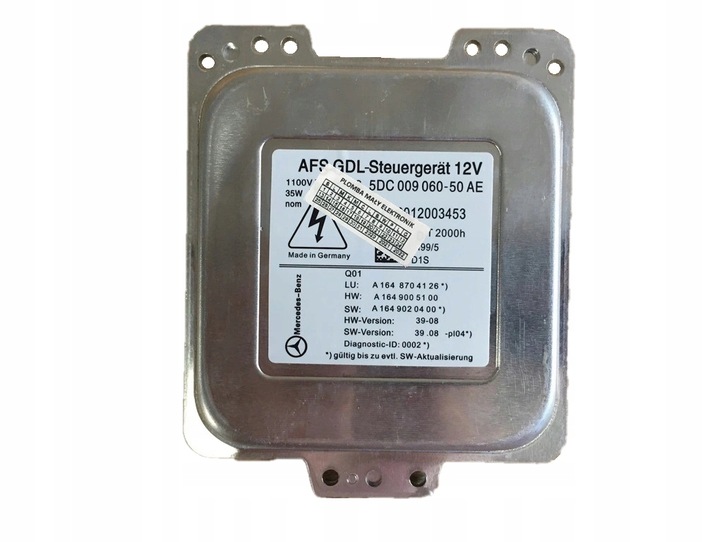 фото №1, Модуль лампа ксенонових afl gld do mercedes ml w164 x164 5dc009060-50 ae