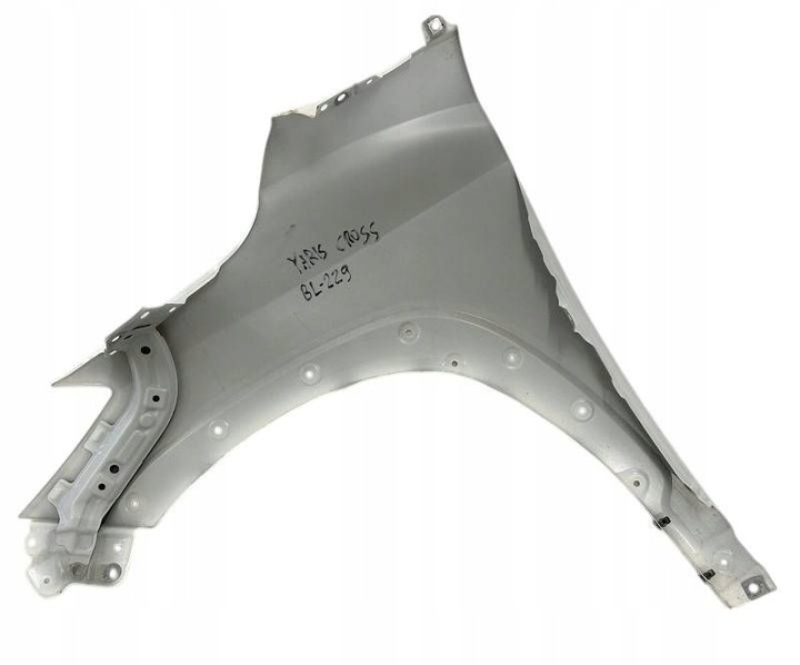 фото №10, 53801-16470 toyota corolla cross xg10 20- крыло передний правое белый оригинал