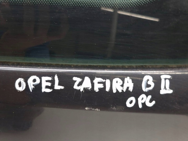 фото №13, Крышка зад задняя opel zafira b 05r- багажника