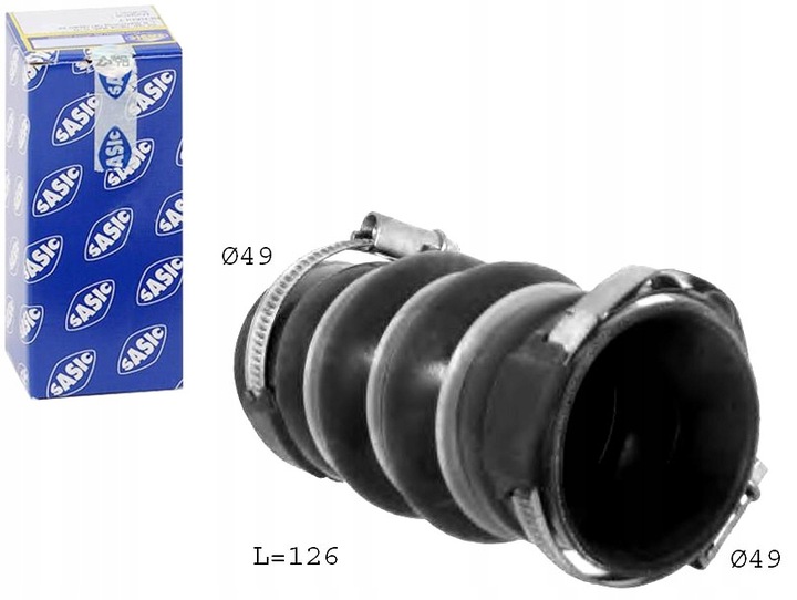 фото №1, Труба шланг turbo citroen ds3 1.6 hdi 110