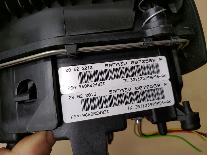 фото №5, Руль + подушка мультифункция кожа citroen ds4 годы 2010-2015