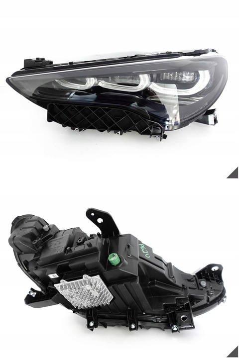 фото №1, Alfa romeo stelvio рестайлинг 23- лампа полный led левая перед европа +модуль хорошие