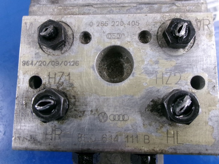 фото №6, Vw passat b5 насос abs 8e0614111b bosch 0265220405 bosch 0273004283