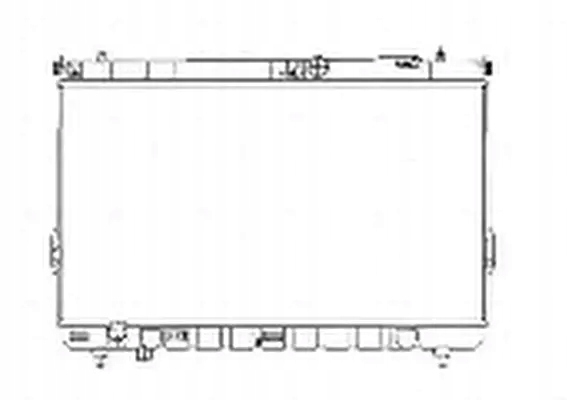 фото №1, Радиаторов воды 53358 nrf hyundai santa fe i