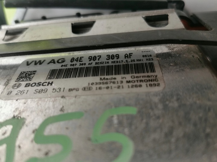 фото №14, Skoda rapid 1.2b 0261s09531 04e907309af компьютер e