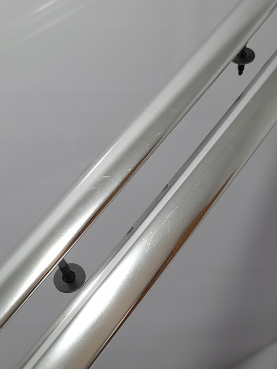 фото №11, Audi a6 c7 2011-18 універсал рейлінг даховий хром праві лівий комплект супер стан