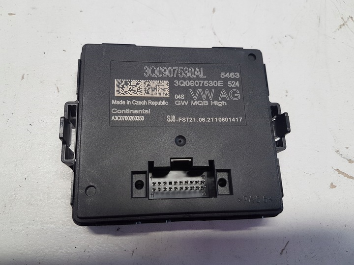 фото №1, Audi q3 83a модуль блок керування шлюз 3q0907530al