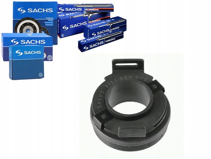 фото №9, Підшипник опорні opel agila 1.2-1.6 83- sachs 3151 600 570 підшипник опорні