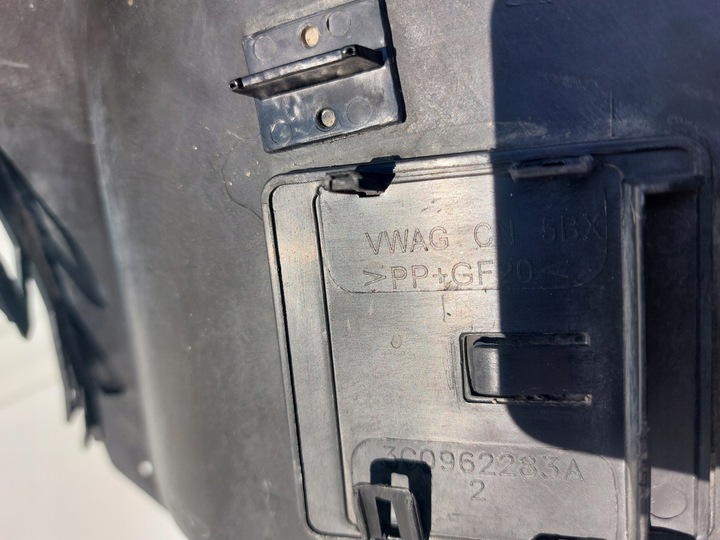 фото №13, Диффузор накладка спойлер бампера зад vw tiguan ii 2 5na r-line eu