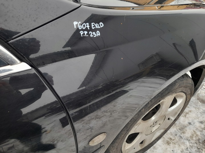 фото №11, Peugeot 607 рестайлинг крыло правый перед переднее exld