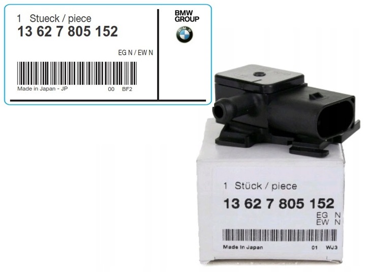 фото №13, Bmw f10 n47 n57 датчик давления выхлопных газов dpf оригинальный номер