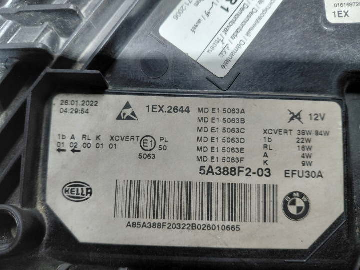 фото №11, Bmw g30 g31 f90 lci рестайлінг фара передня перед laser права тінь 5a388f2