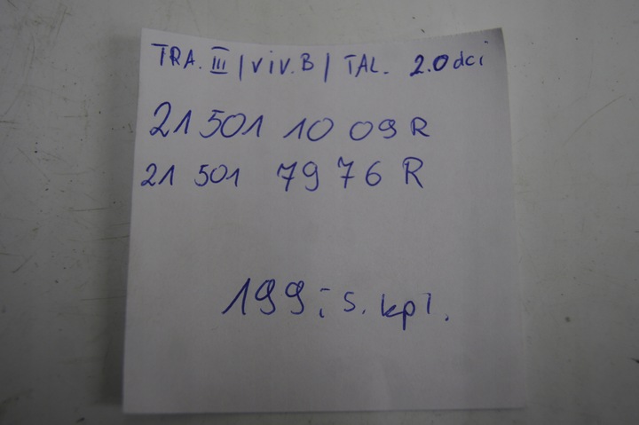 фото №11, Труба шланг води talento 2.0 dci vivaro b trafic iii