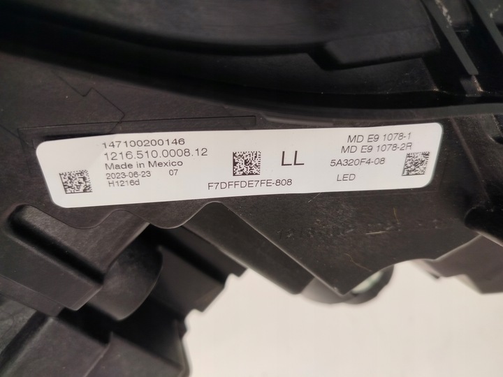 фото №10, Bmw g42 повний led адаптивний golf золота лампа права ліва