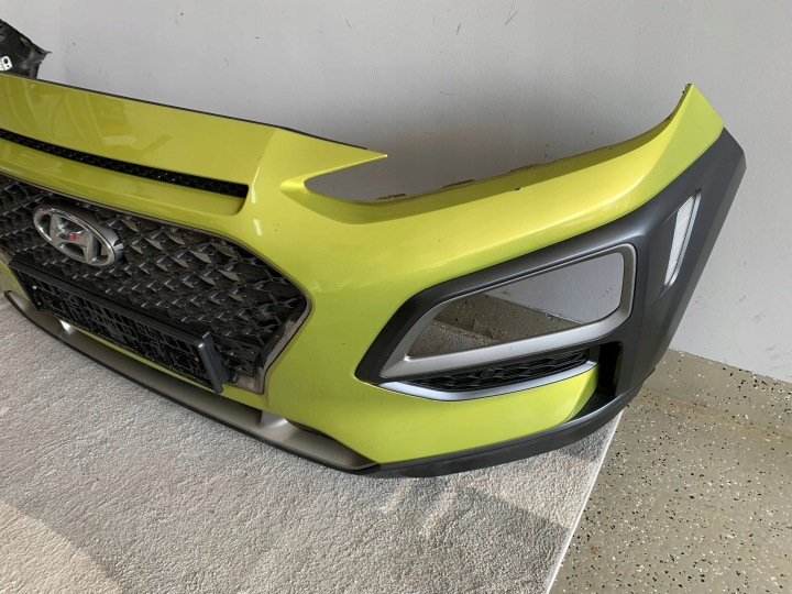 фото №7, Бампер передній перед hyundai kona i 17-20r колір w9y
