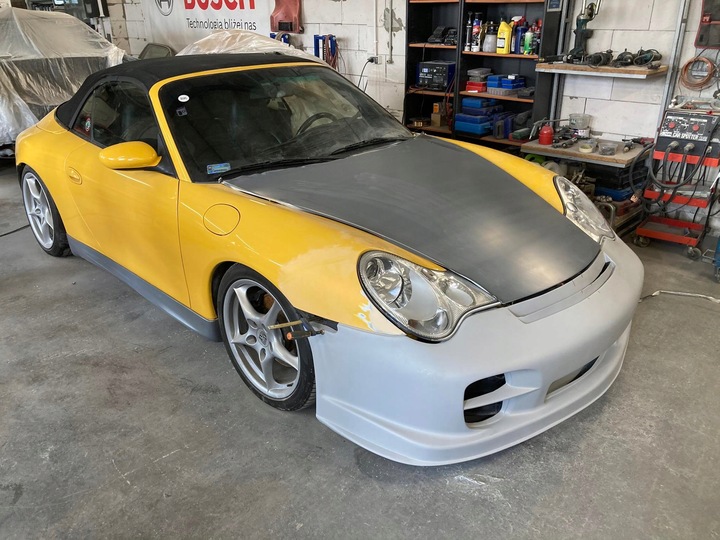 фото №14, Porsche 911 996 бампер переднее gt2