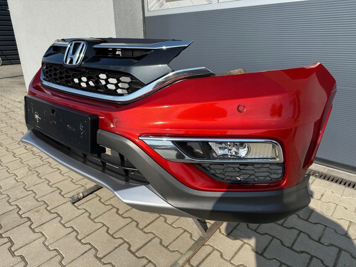 фото №9, Honda cr-v iv рестайлинг 15-18 бампер перед комплектный цвет r539p