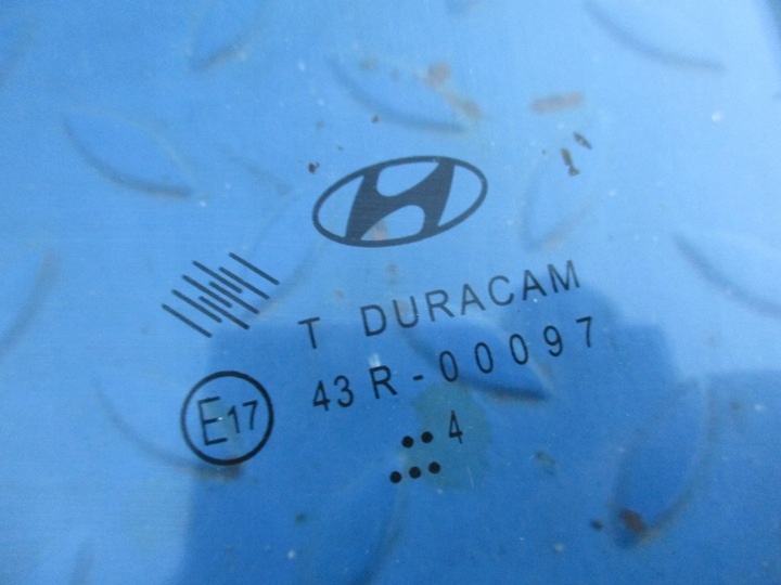 фото №2, Скло двері ліва зад hyundai i 20 5d 14r