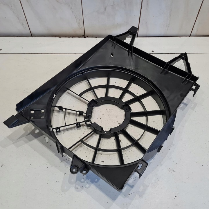 фото №6, Opel vectra b защита корпус вентилятора радиатор gm 1341179