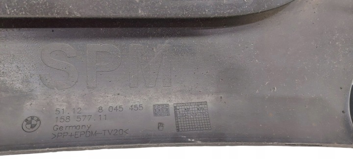 фото №9, Bmw e82 e88 диффузор бампера корпус м-пакет зад 8045455