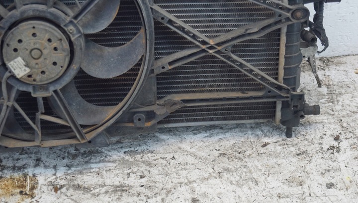 фото №14, Opel astra h комплект радіатор вентилятор 1.8