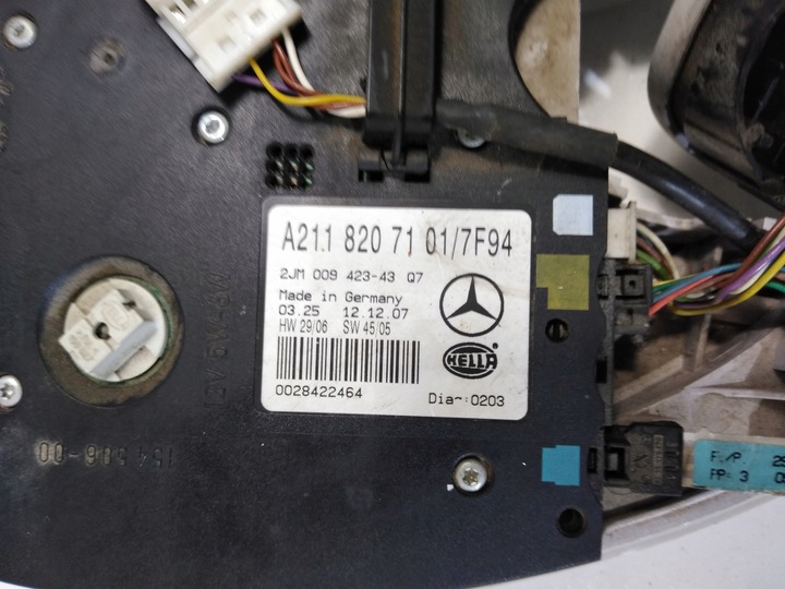 фото №6, Лампа потолок зеркало mercedes w211