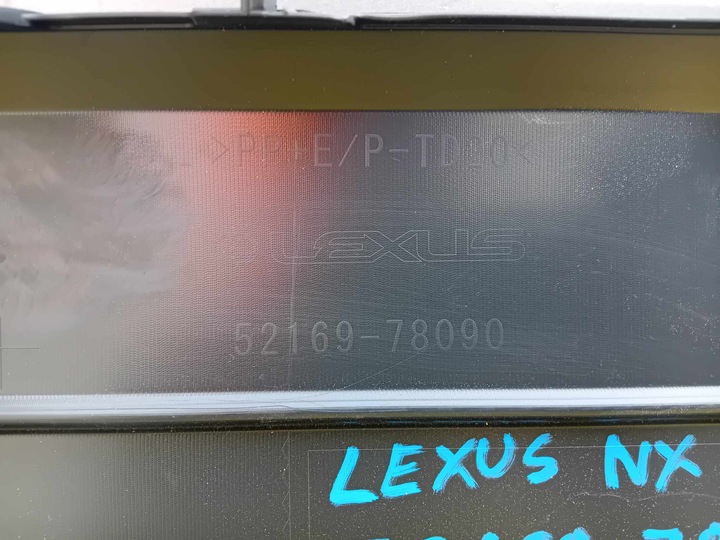 фото №8, Lexus nx бампер зад dół спойлер накладка 52169-78090
