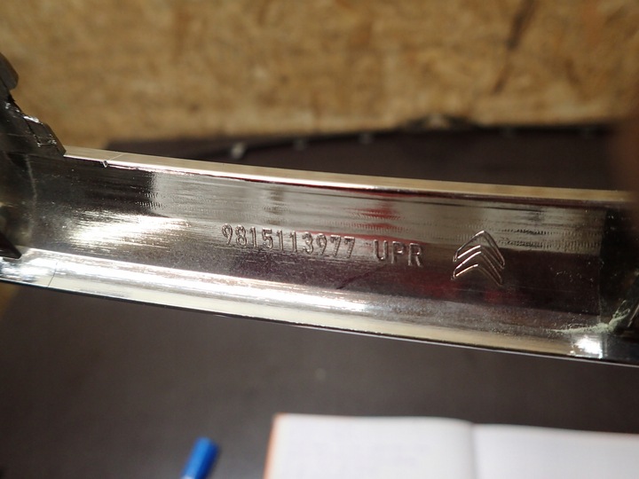 фото №4, Решітка решітка радіатора хром citroen c3 iii 3 16- 9815113977