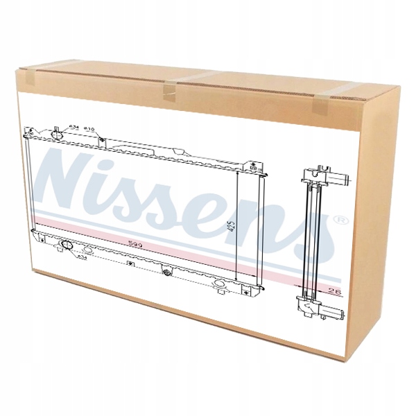 фото №1, Радіаторів двигуна води suzuki grand vitara i 2.0