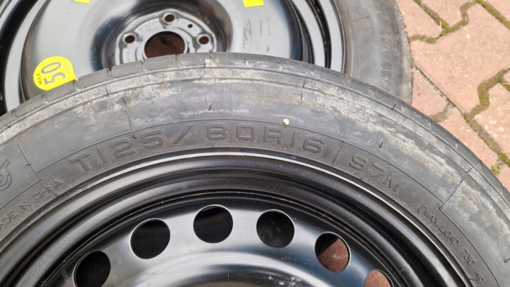 фото №8, Докаточное колесо (докатка) докатка запаска ford focus mk3/mondeo mk5 5x108 t125/90r16