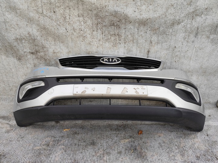 фото №13, Kia sportage 3 iii 10-15 бампер переднє перед комплектний ідеальний стан 9s срібний