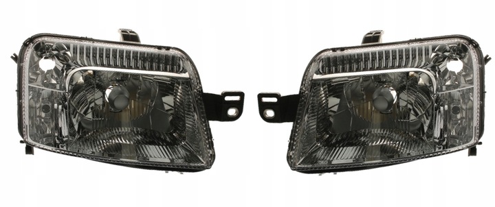 фото №1, Фара лампа перед fiat panda 2009- комплект l+p