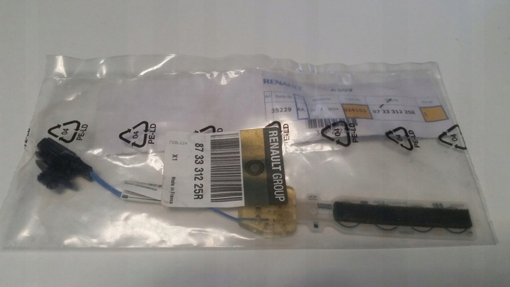 фото №1, Captur датчик маты обогрева сиденья левый перед