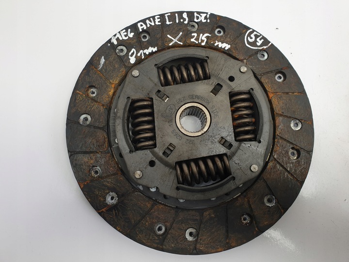 фото №3, Renault megane i 1.9 dci диск притиск зчеплення