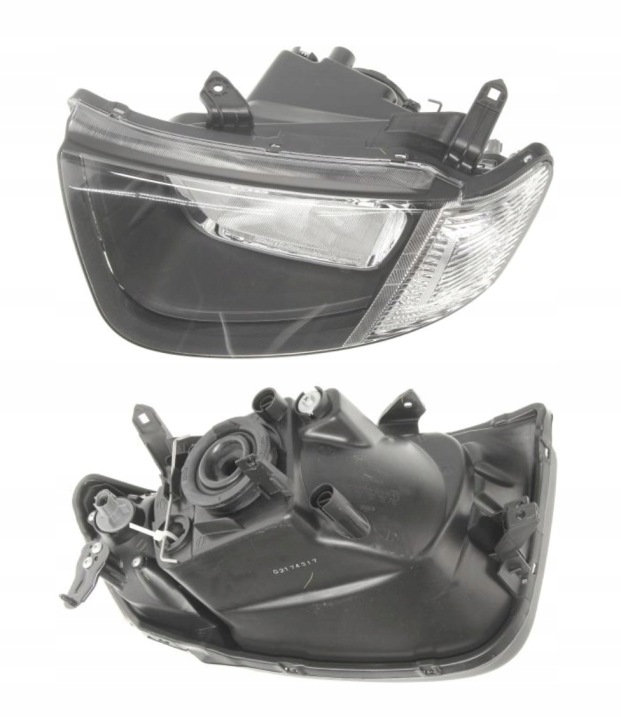фото №9, Mitsubishi l200 фара левая перед передняя 8301a687 mr296235 h4