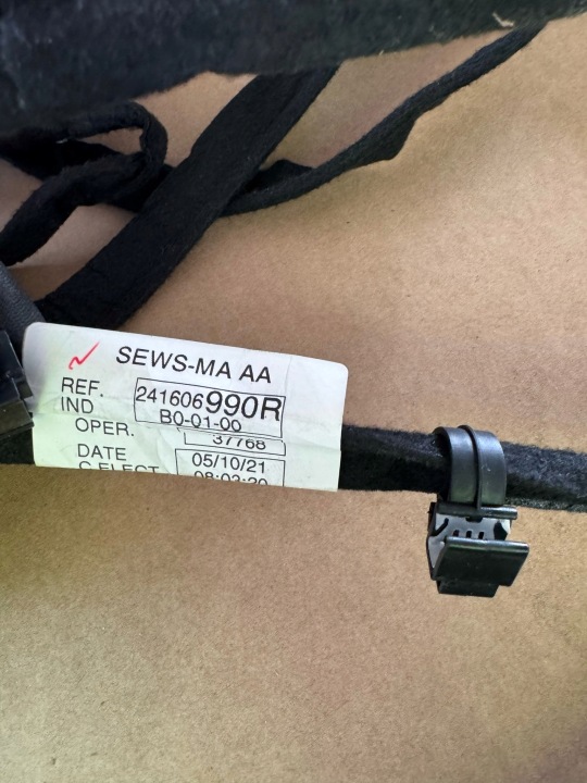 фото №10, Камера задняя крышная экран монитор жгут renault kangoo iii iv 963218015r