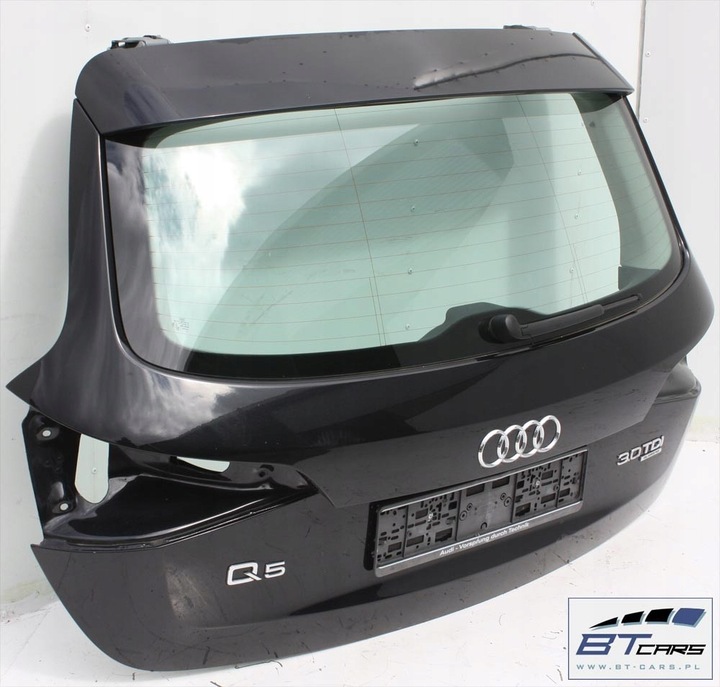фото №9, Audi q5 крышка задняя зад багажника + стекло 8r 8r0827023 8r0827933 8r0845501