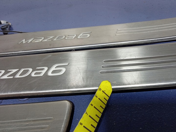 фото №7, Mazda 6 iii gj рестайлінг 15- планки декоративний led комплект