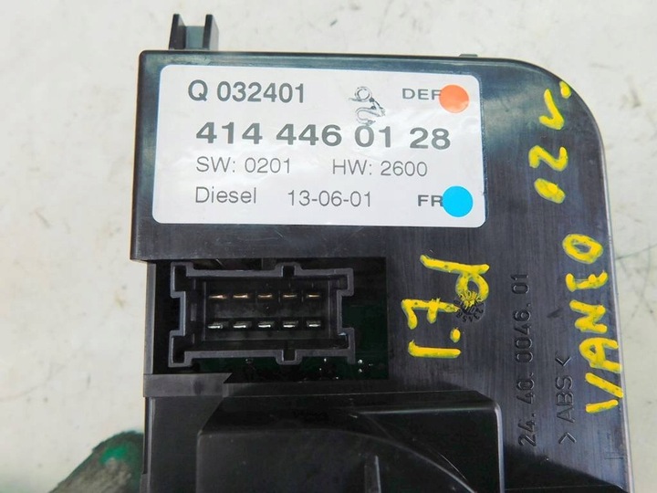 фото №8, Mercedes vaneo w414 2002r панель воздуховод 4144460128