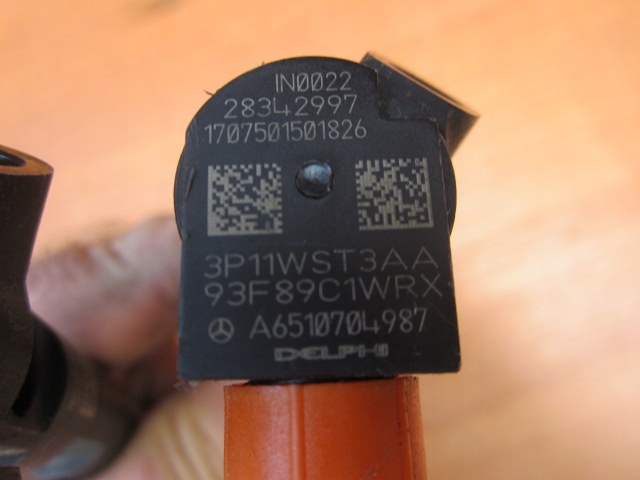 фото №3, Mercedes c класс 2.2 cdi инжектор форсунка топлива a6510704987