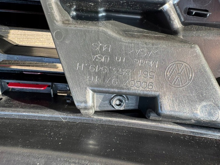 фото №12, Volkswagen passat b8 usa 2019 решётка радиатор / решётка радиатора