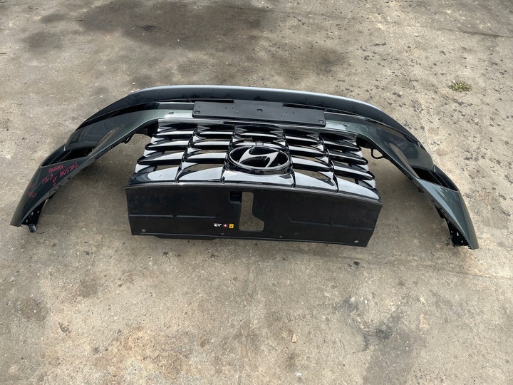 фото №8, Hyundai tucson iv бампер перед переднє 6xpdc комплектний колір a5g камера