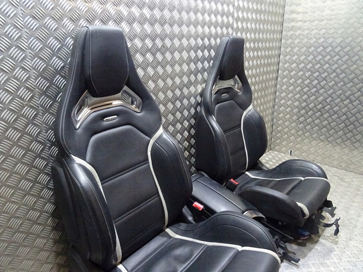 фото №7, Mercedes c клас w205 купе 63s amg сидіння обшивки засіб салон