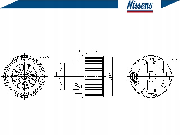 фото №2, Вентилятор воздуходувка [nissens]