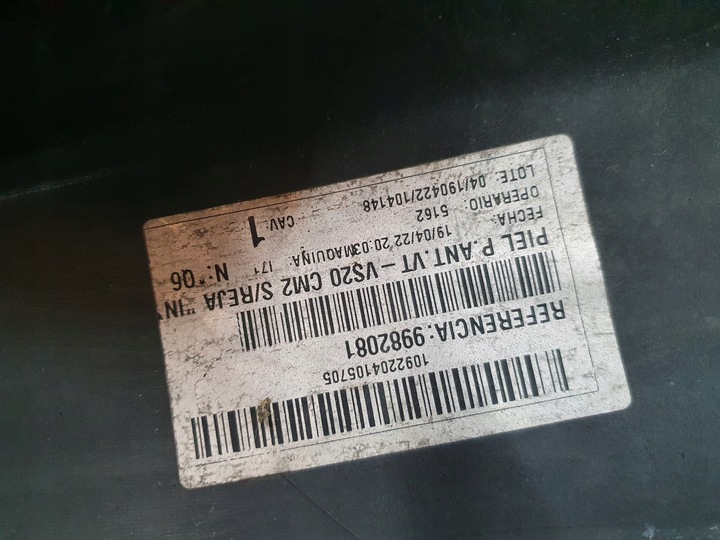 фото №16, Бампер mercedes v-klasa w447 vito перед переднє