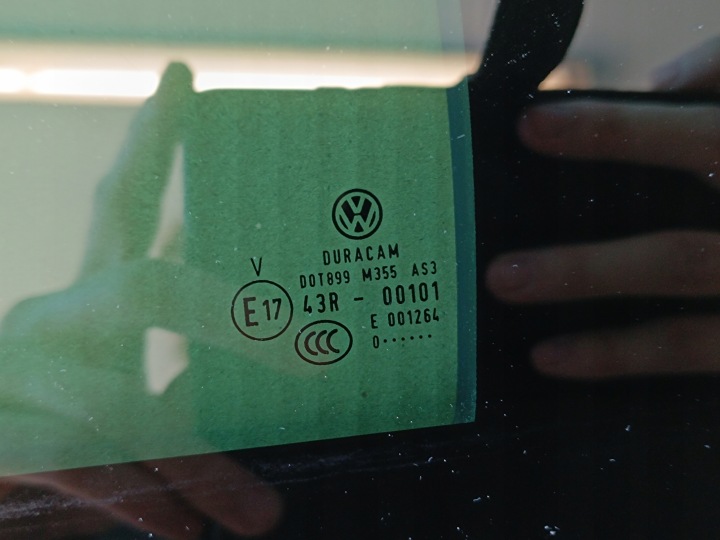 фото №8, Vw tiguan ii 2 рестайлінг 1.5 tsi 96kw скло двері ліві зад as3 з 2020r 5na845213