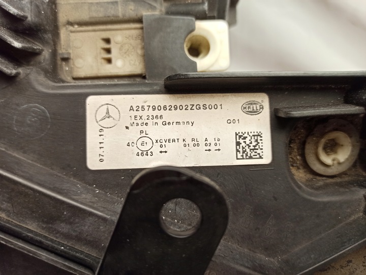 фото №12, Мерседес w257 cls multibeam повний led wl перед dem гарна європа лампа ліва